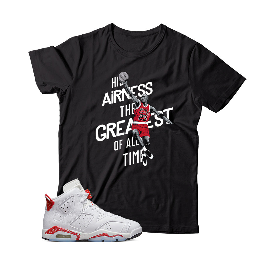 Jordan 6 Red Oreo shirt