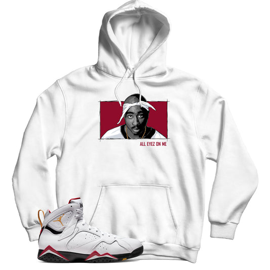 Jordan 7 Cardinal hoodie