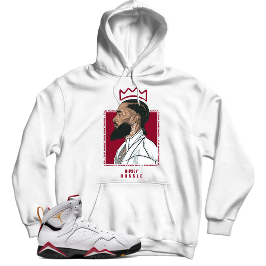 Jordan 7 Cardinal hoodie