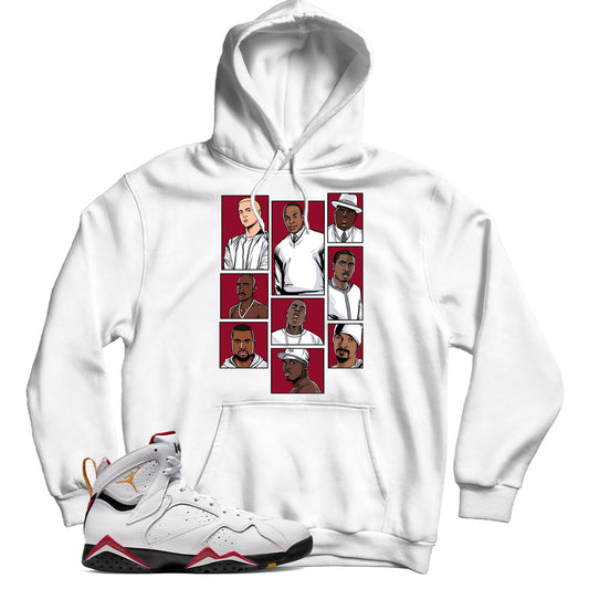 Jordan 7 Cardinal hoodie