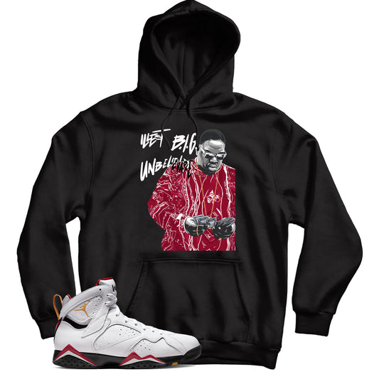Jordan 7 Cardinal hoodie