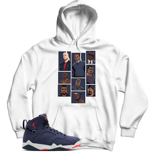 Jordan 7 Quai 54 hoodie