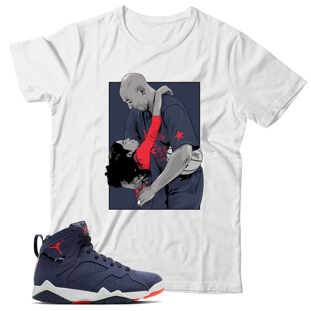 Jordan 7 Quai 54 t shirt