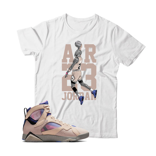 Jordan 7 Sapphire shirt