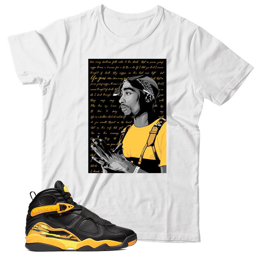 Jordan 8 Taxi shirt