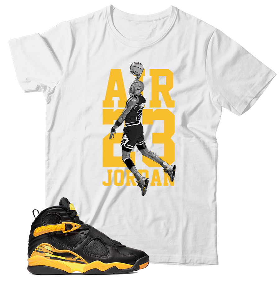 Jordan 8 Taxi shirt