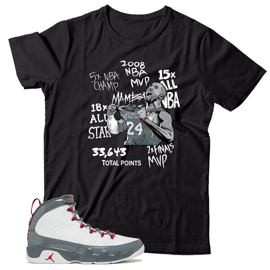 Jordan 9 Fire Red Shirt
