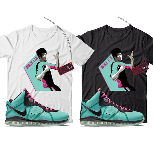 Bruce T-Shirt Match LeBron 8 South Beach