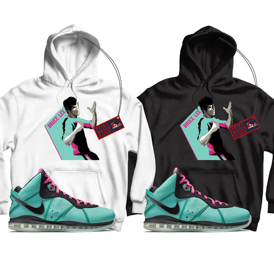 Bruce Hoodie Match LeBron 8 South Beach