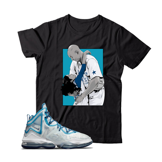 LeBron 19 Space Jam shirt