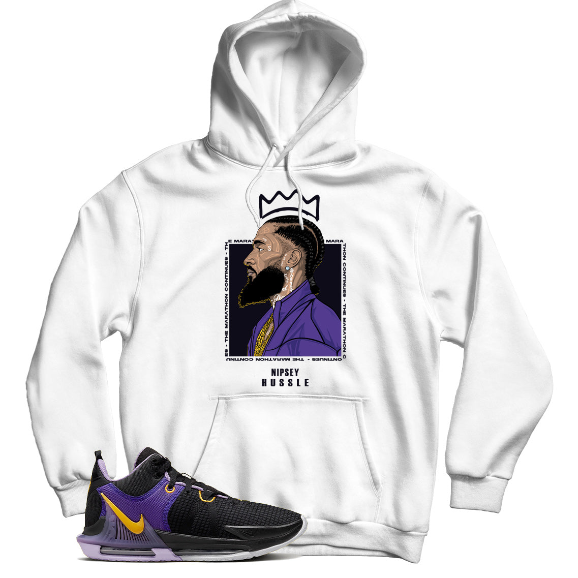 LeBron 7 Lakers hoodie