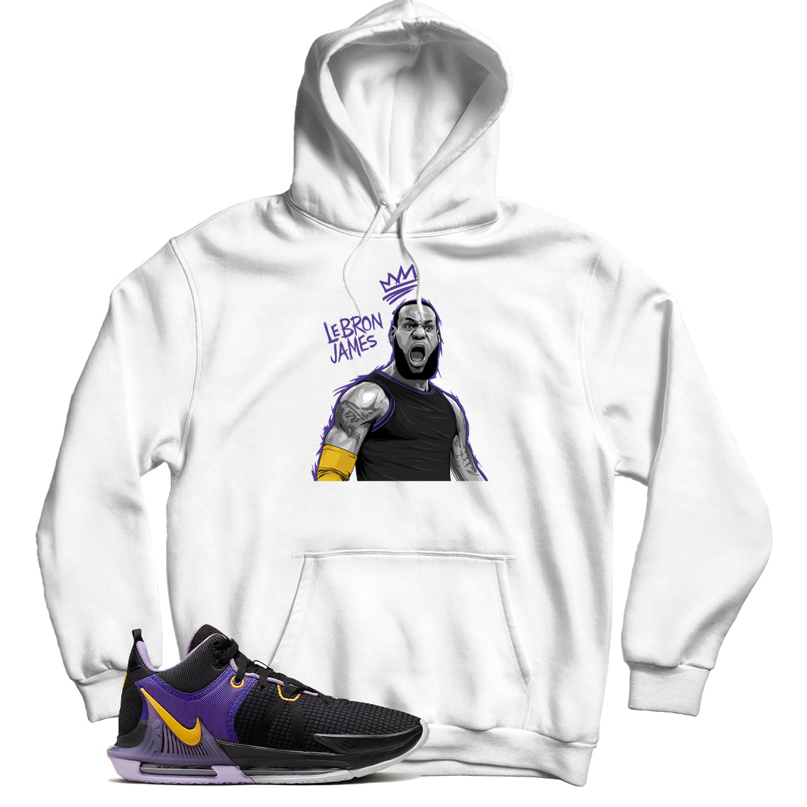 LeBron 7 Lakers hoodie