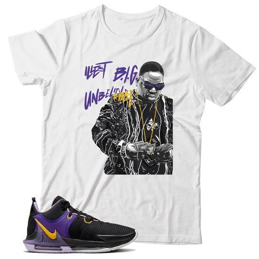 LeBron Witness 7 Lakers shirt