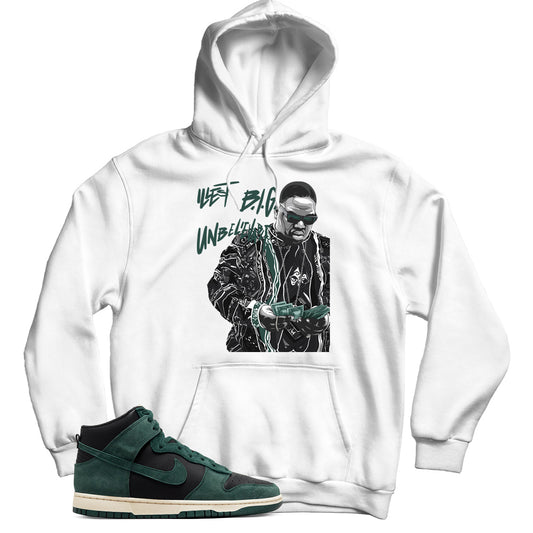 Nike Dunk High Faded Spruce hoodie