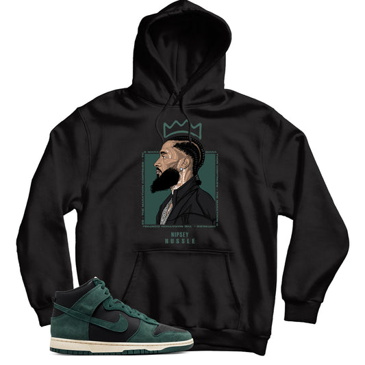 Dunk High Faded Spruce hoodie