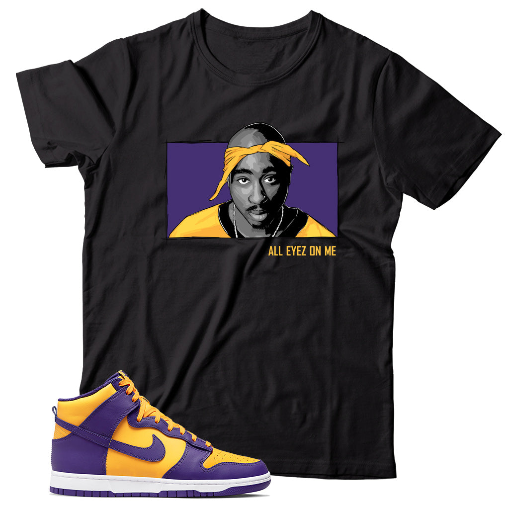 Dunk High Lakers shirt