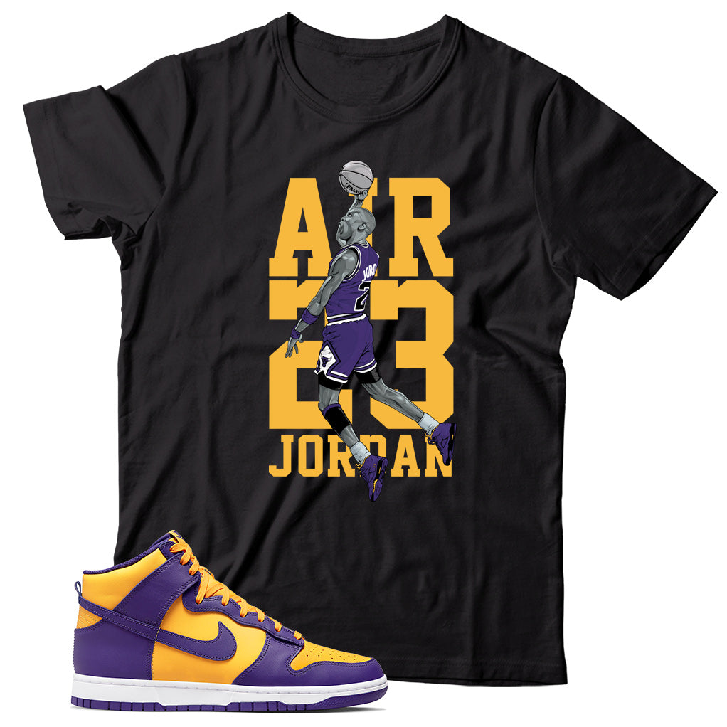 Lakers dunks shirt