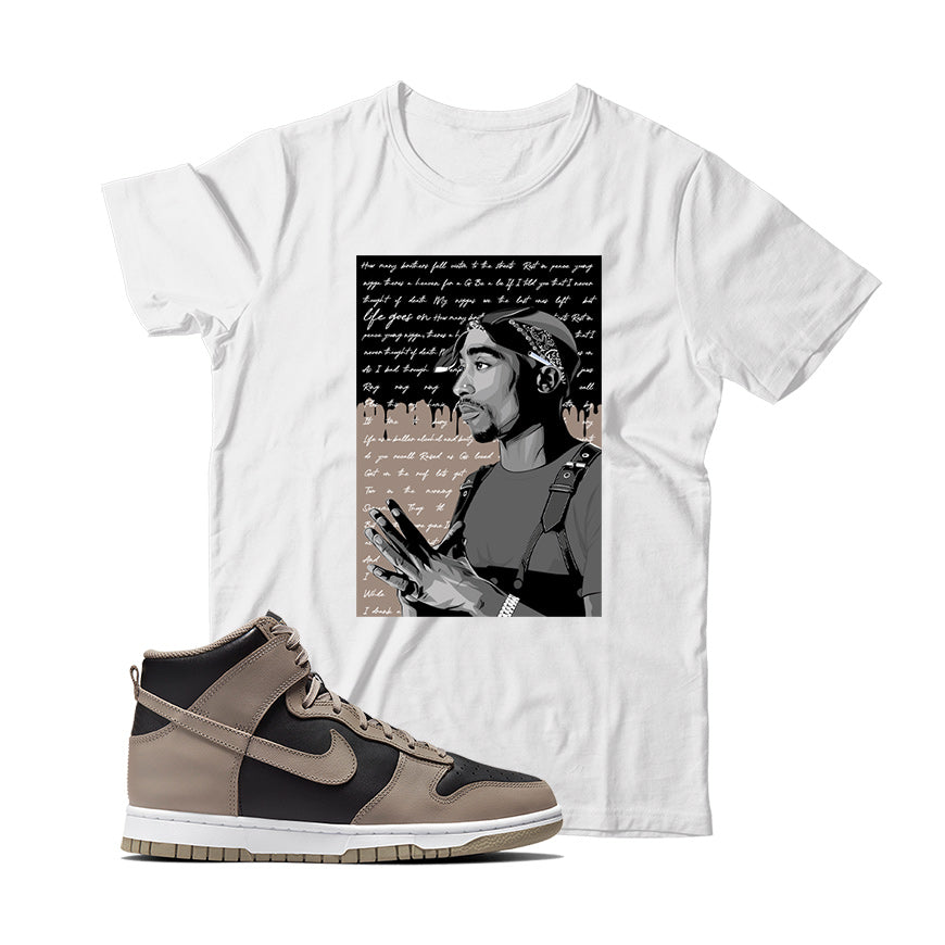 Dunk High Moon Fossil shirt