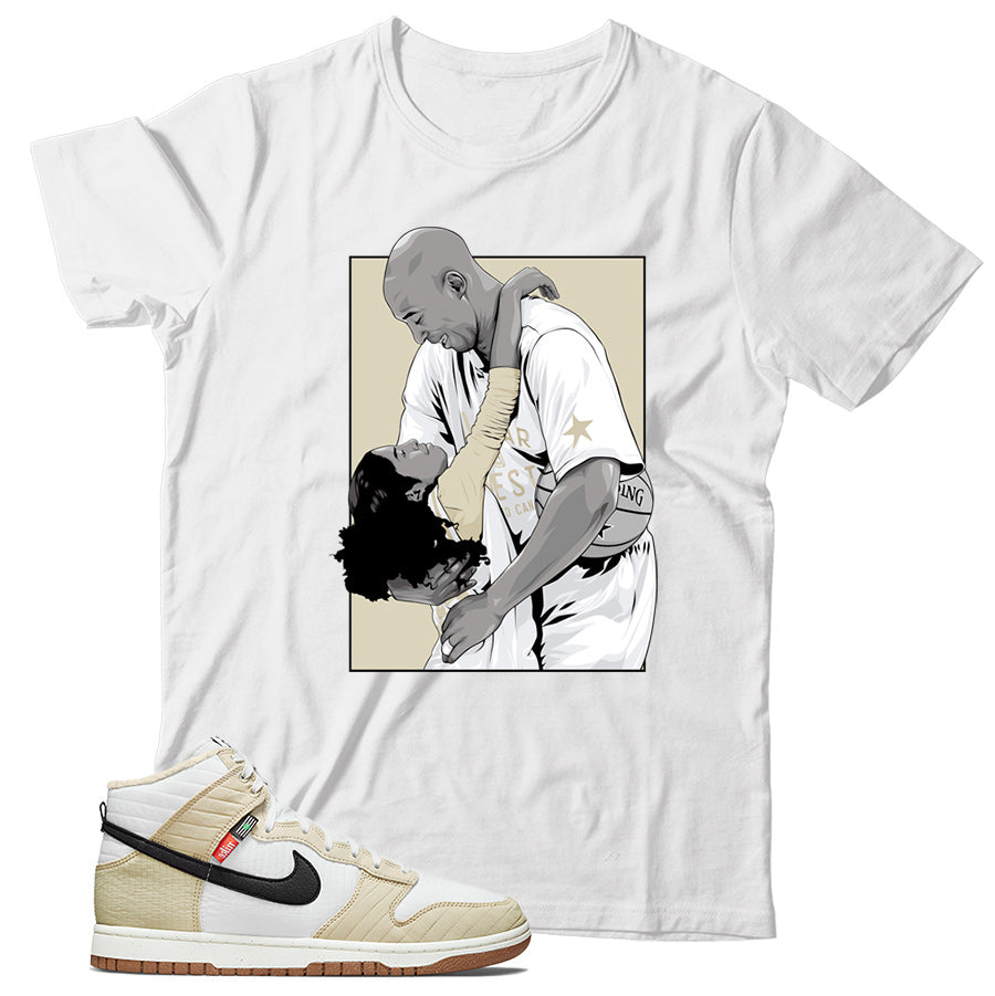 Dunk High Sail shirt