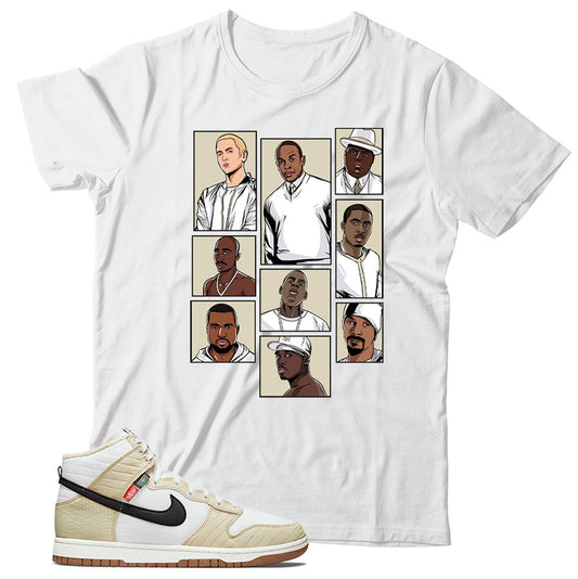 Dunk High Sail shirt