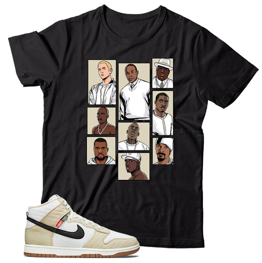 Dunk High Sail shirt