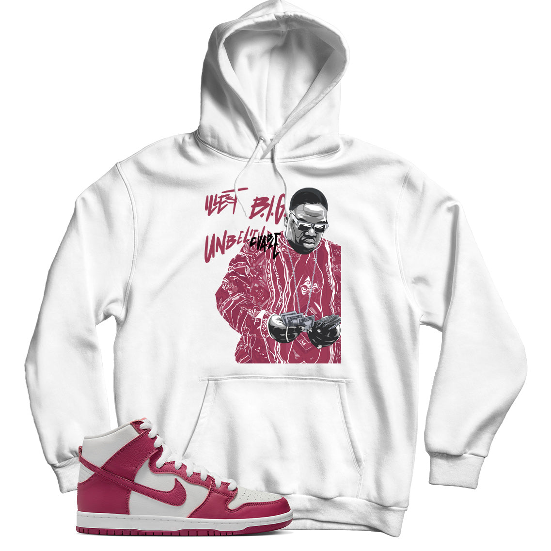 Dunk High Sweet Beet hoodie