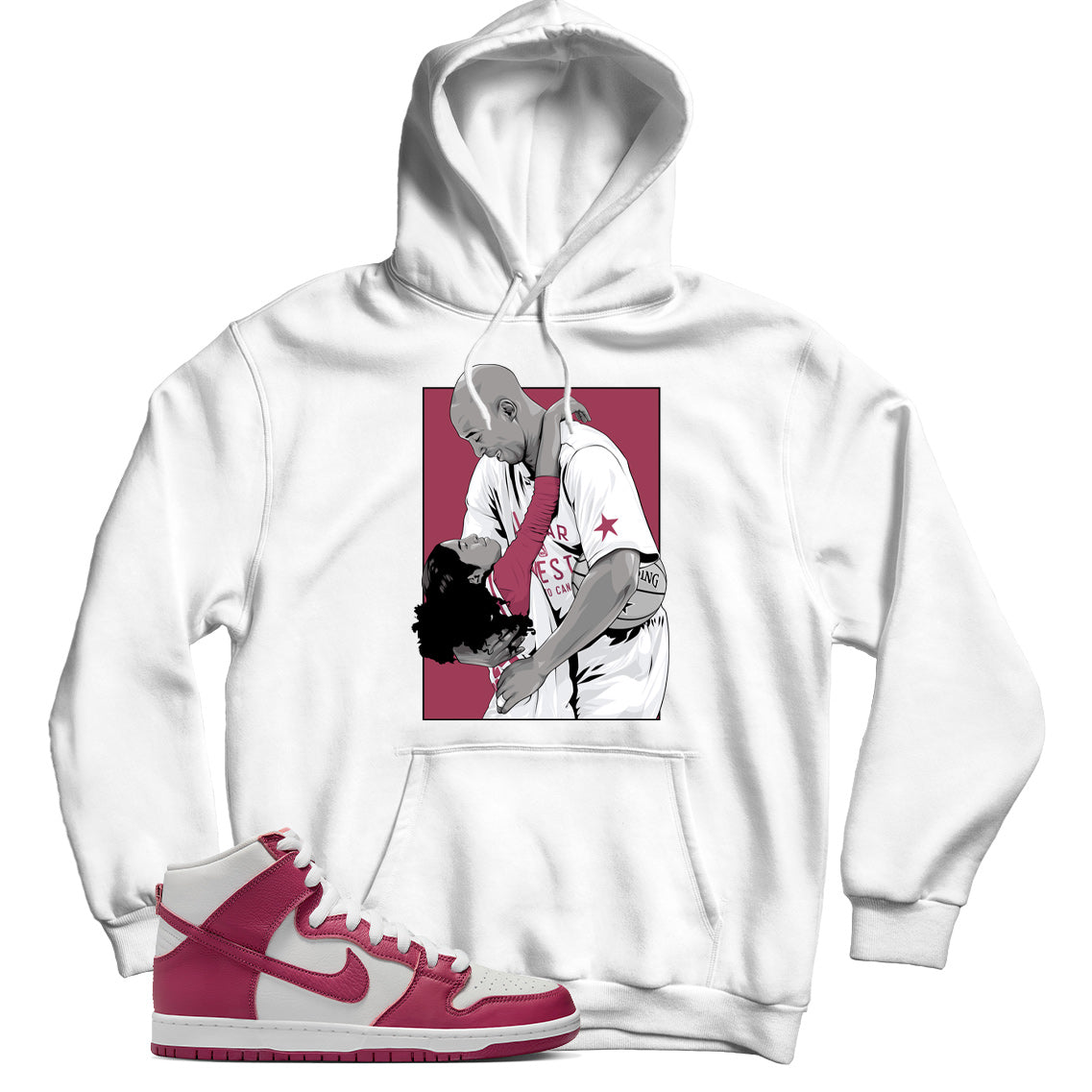 Dunk High Sweet Beet hoodie