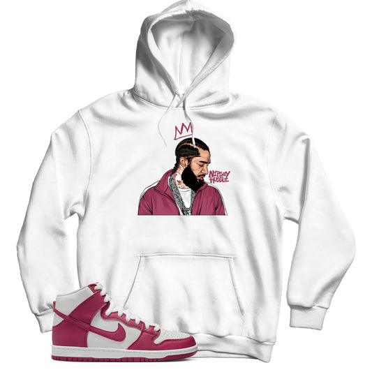 Sweet Beet dunks hoodie