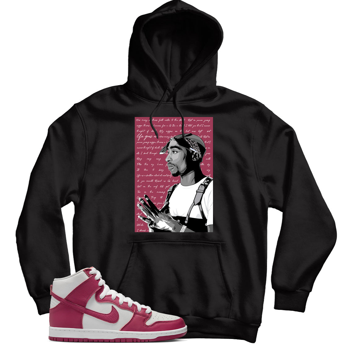 Dunk High Sweet Beet hoodie