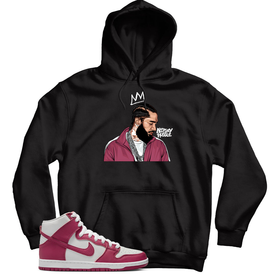 Dunk High Sweet Beet hoodie