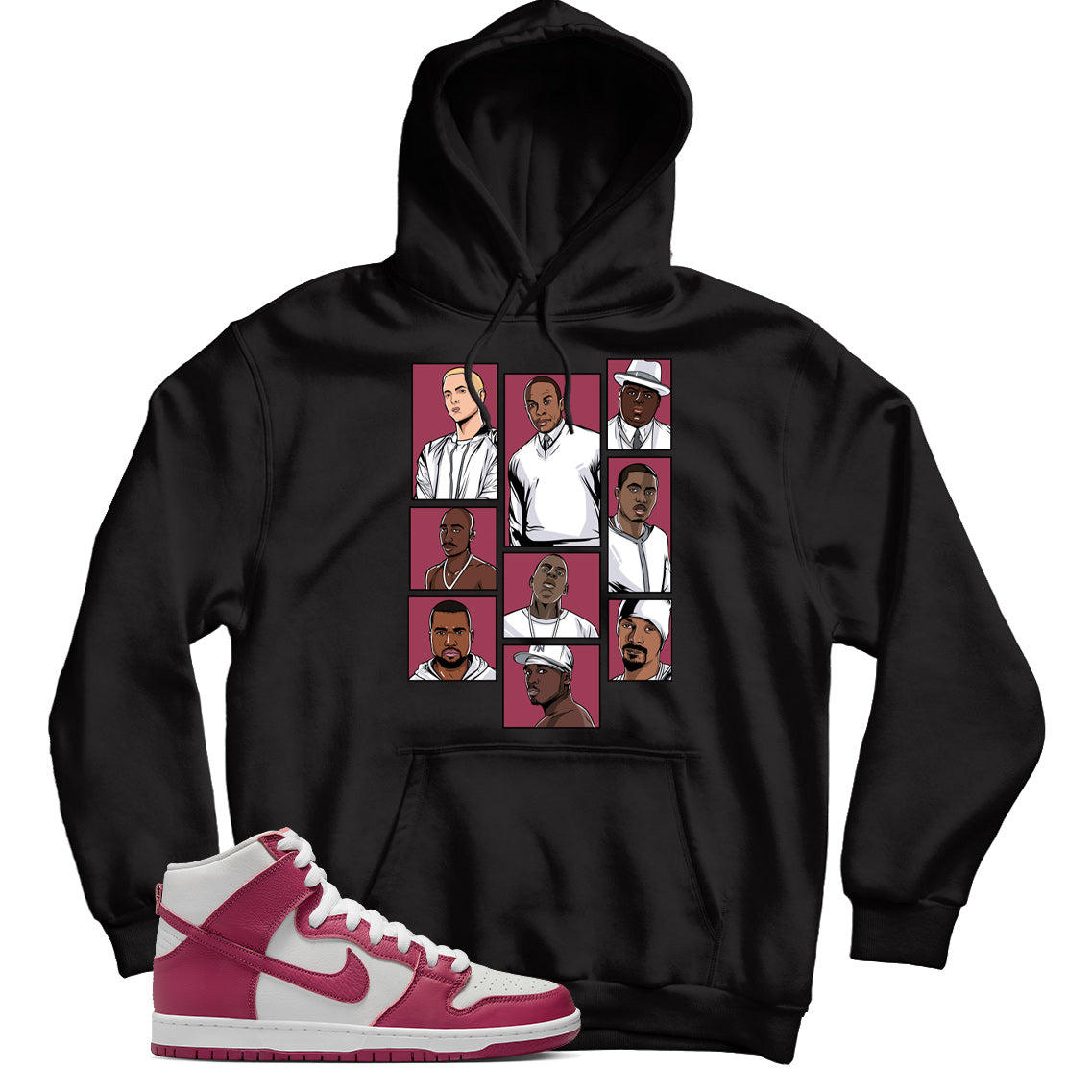 Dunk High Sweet Beet hoodie