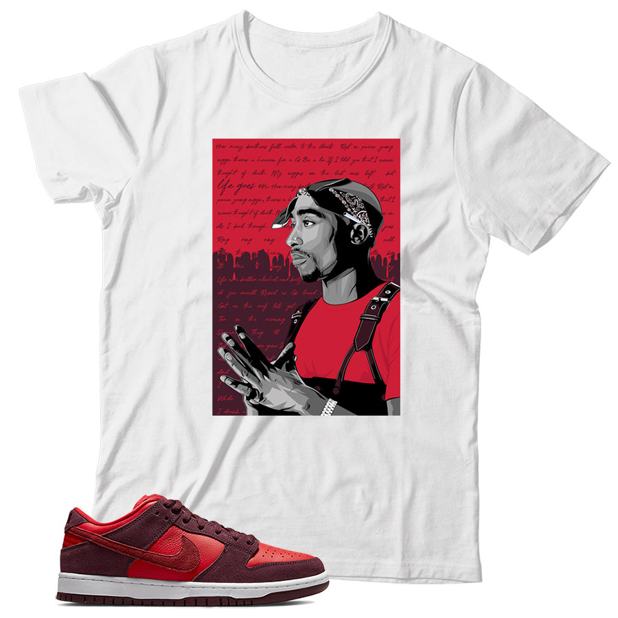 Dunk Low Cherry shirt