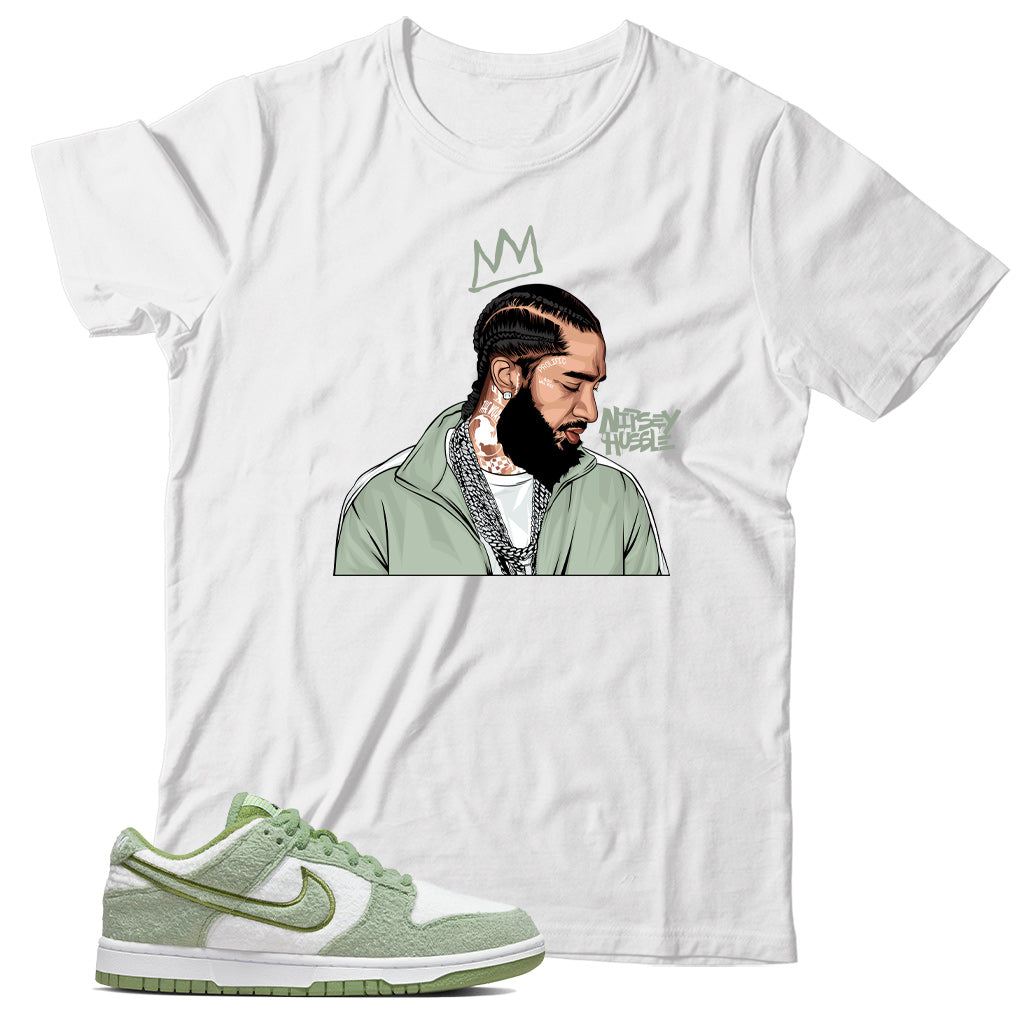 Dunk Low Honeydew shirt