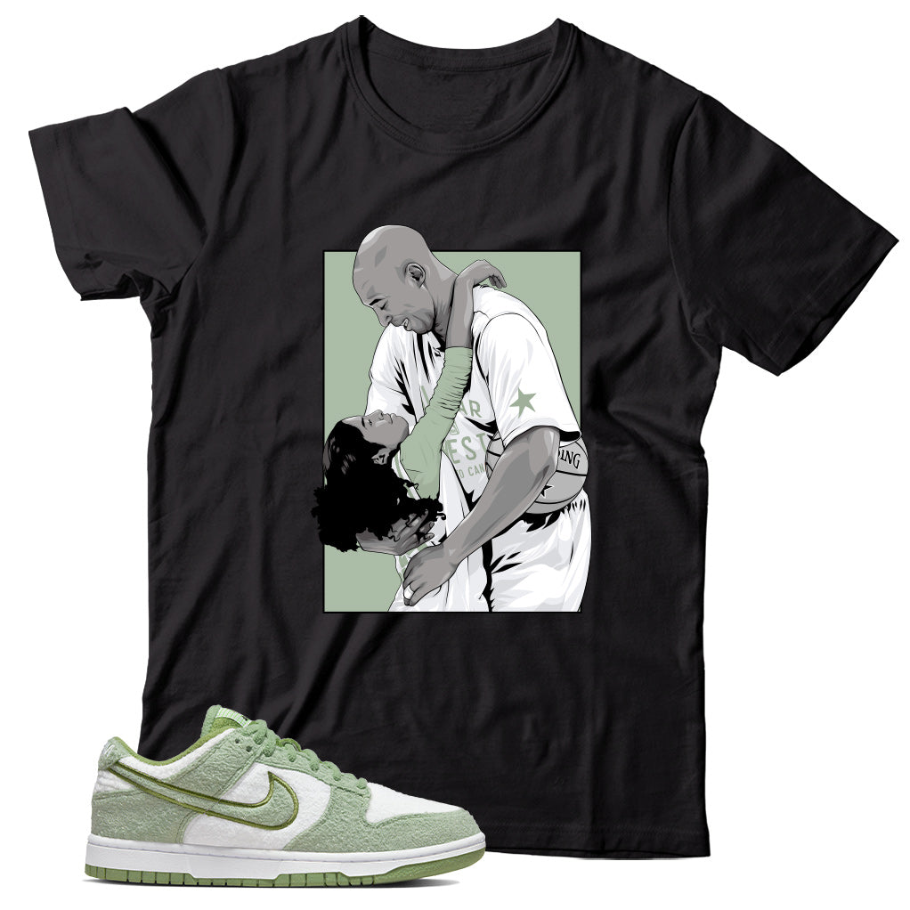 Dunk Low Honeydew shirt