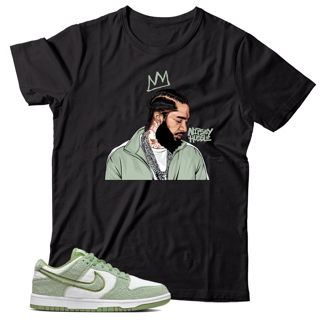 Dunk Low Honeydew shirt