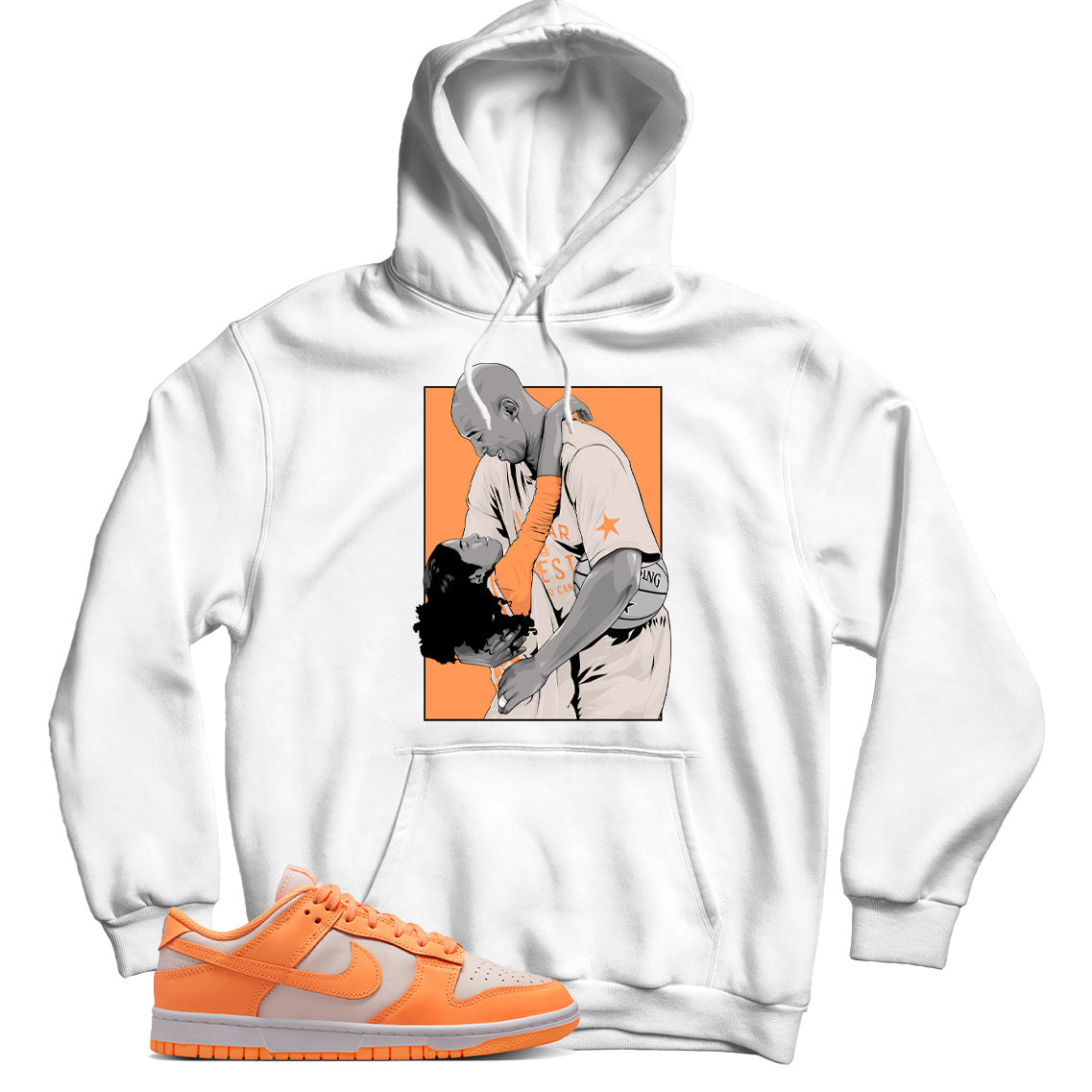 Dunk Low Peach Cream hoodie