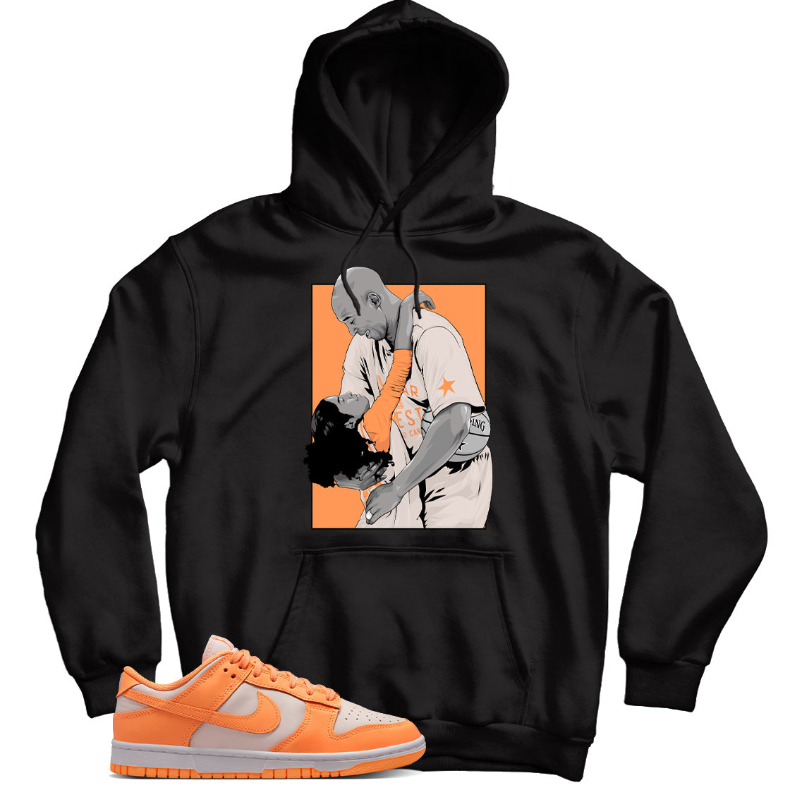 Dunk Low Peach Cream hoodie