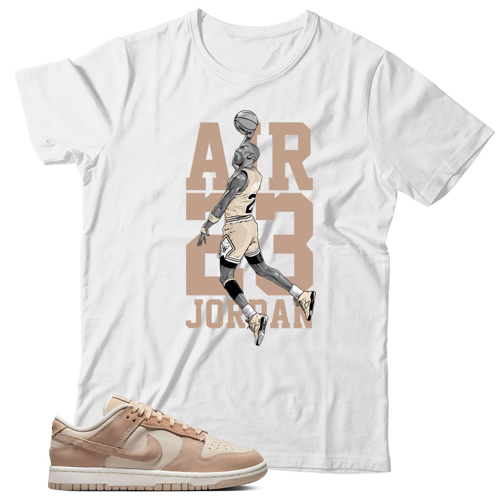 Nike Dunk Low Sand Drift shirt