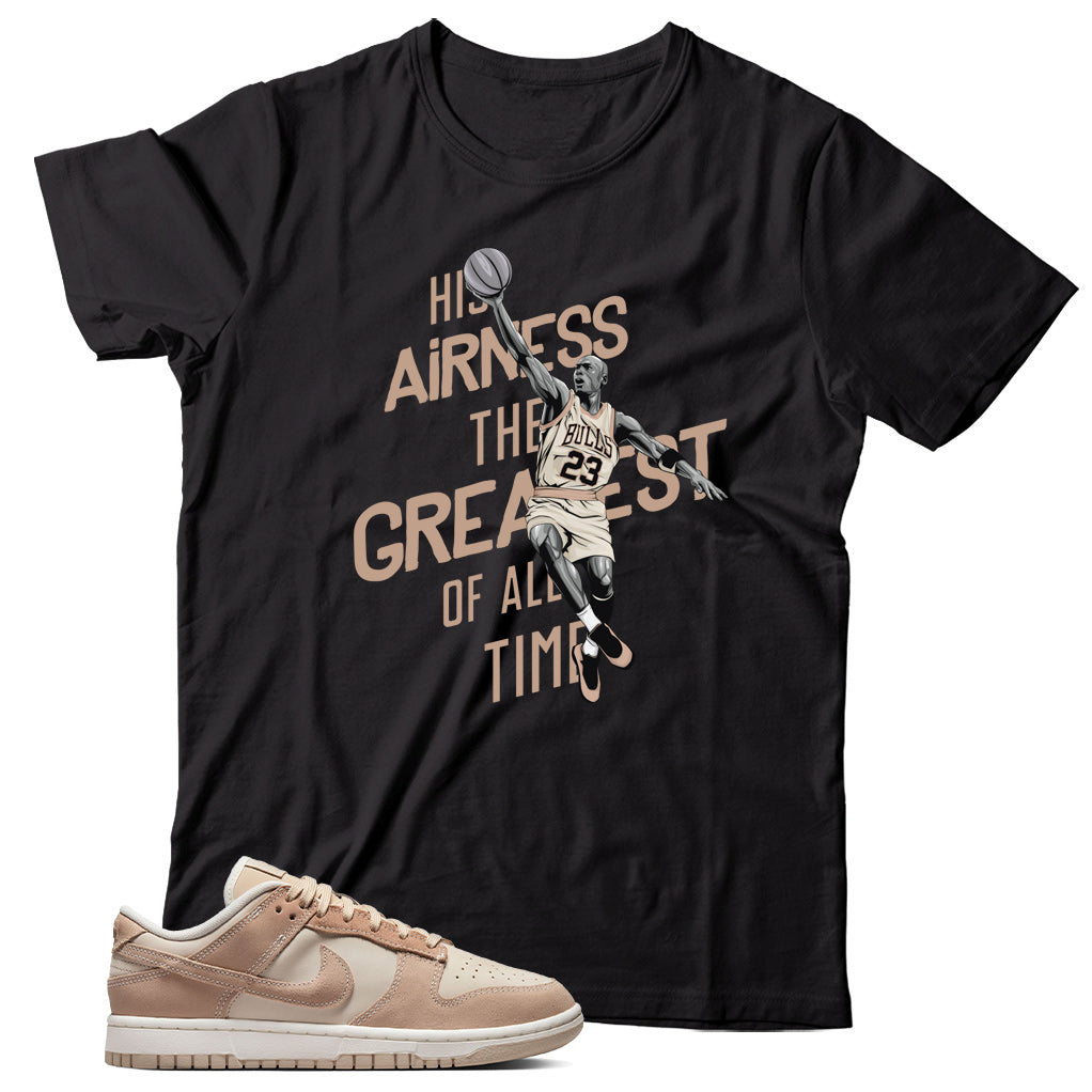 Dunk Low Sand drift shirt