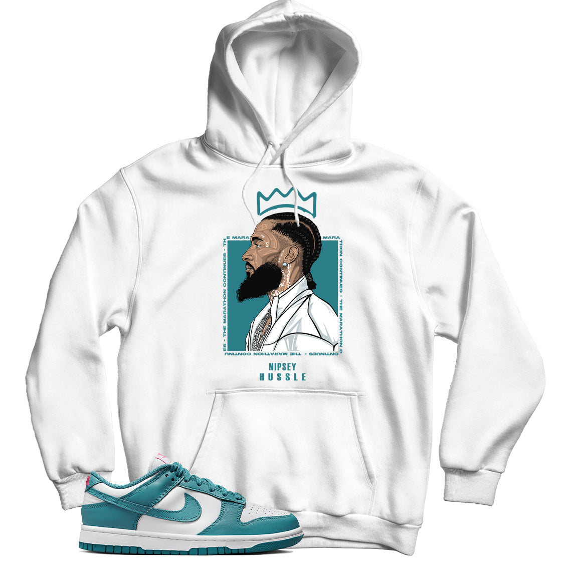 Dunk Low South Beach hoodie