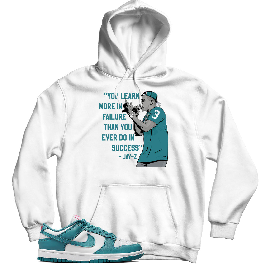 hoodie match Nike Dunk Low South Beach