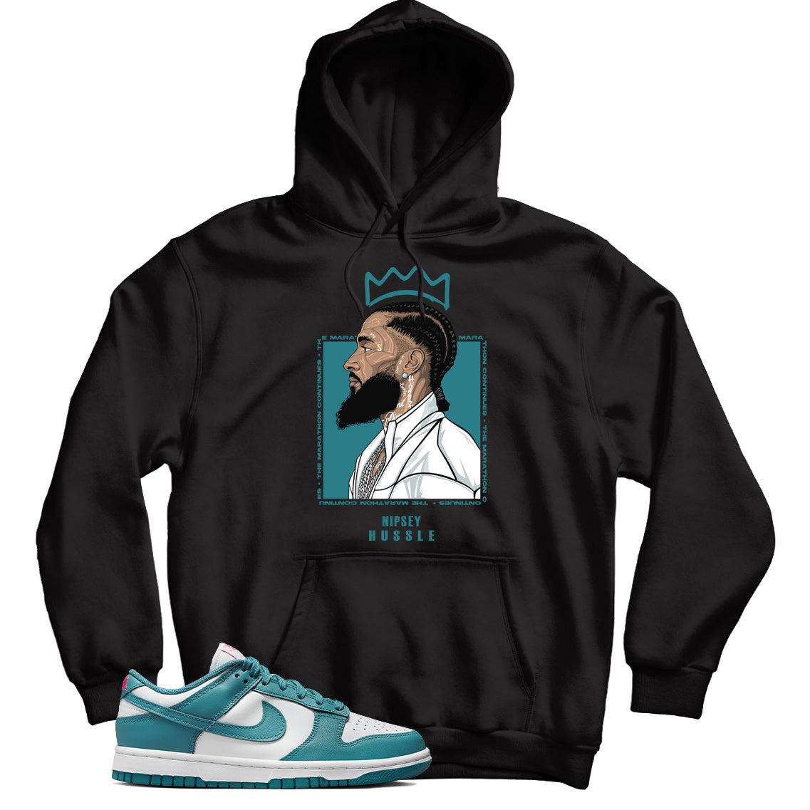 South Beach dunks hoodie