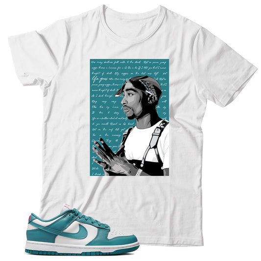 Nike Dunk Low South Beach match T-Shirt