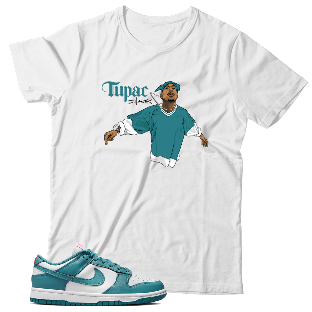 Nike Dunk Low South Beach match T-Shirt