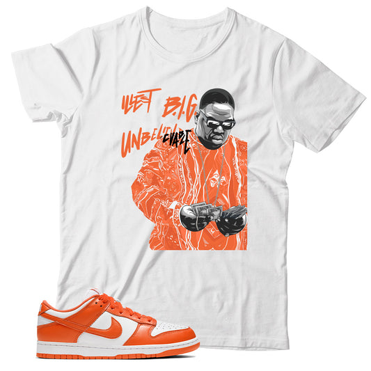 Dunk Low Syracuse shirt