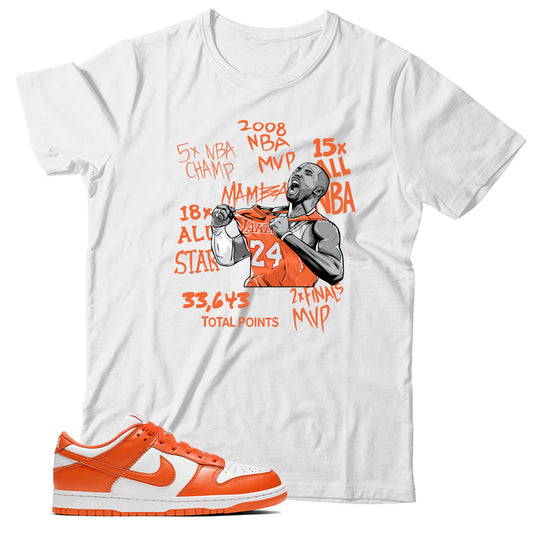 Dunk Low Syracuse shirt