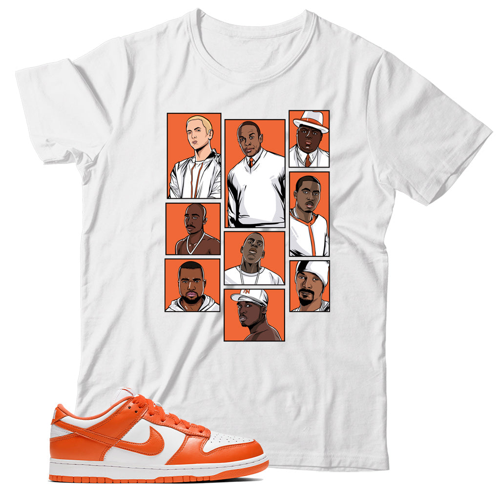 Dunk Low Syracuse shirt