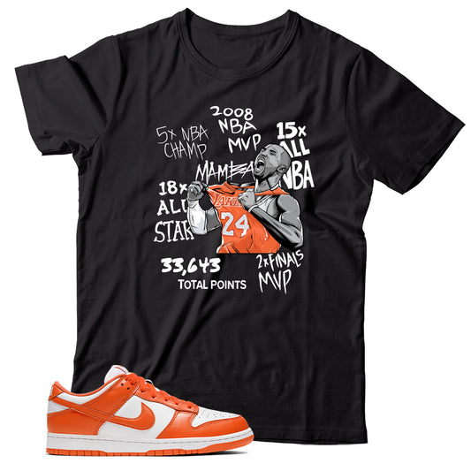 Dunk Low Syracuse shirt