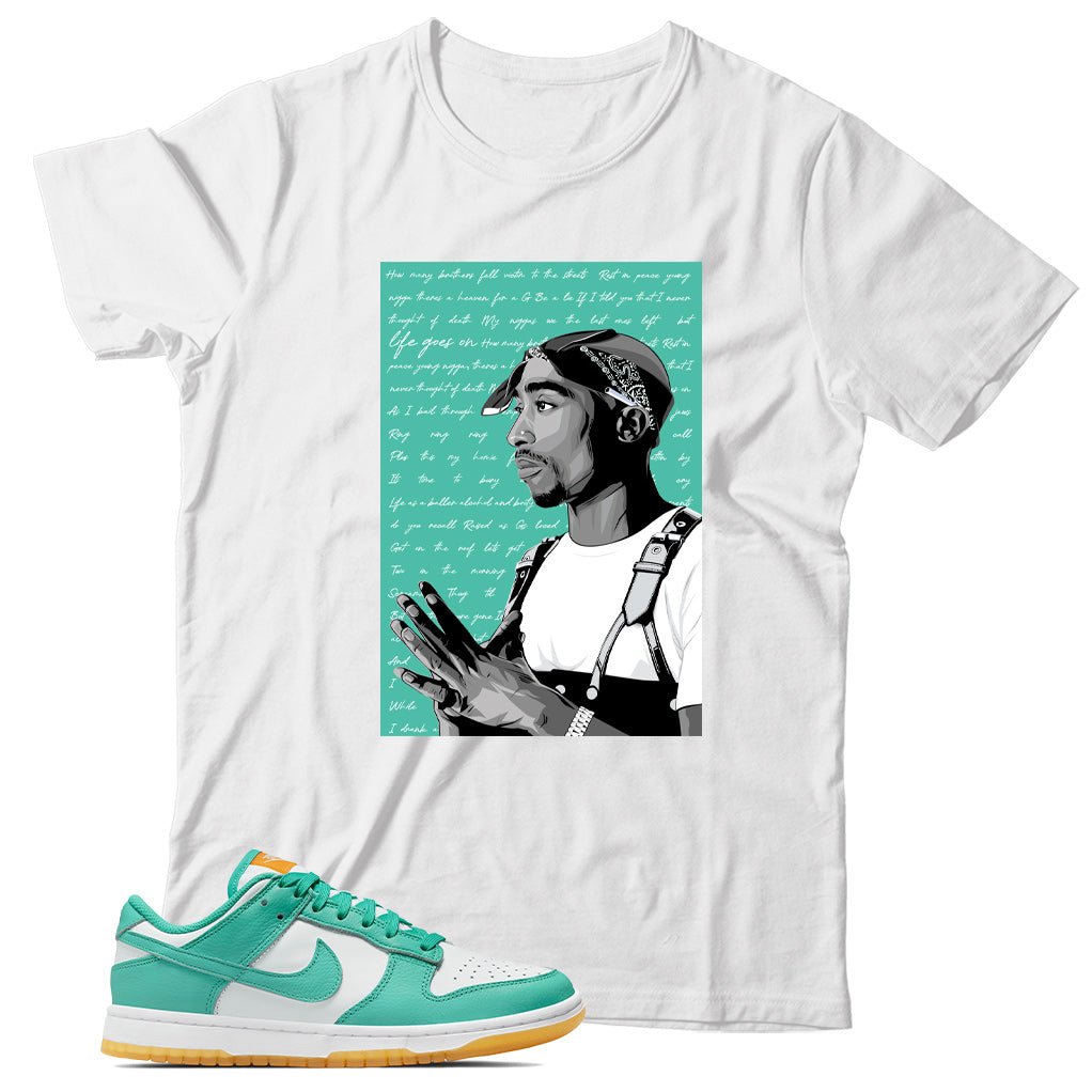 T-Shirt Match Nike Dunk Low Teal Zeal