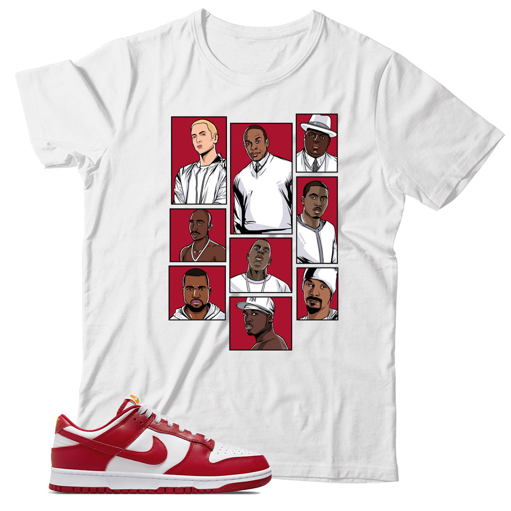 Dunk Low USC shirt